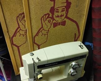 Vintage Kenmore sewing machine