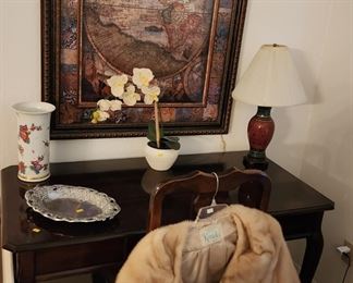 Vintage Writing Desk with Chair