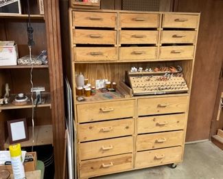 UNQUIE WOOD CABINETS FOR TOOLS