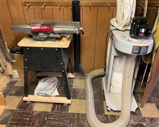 WOOD PLANNER AND DUST COLLECTOR 