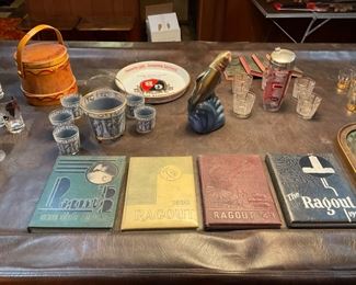 50S VINTAGE YEAR BOOKS