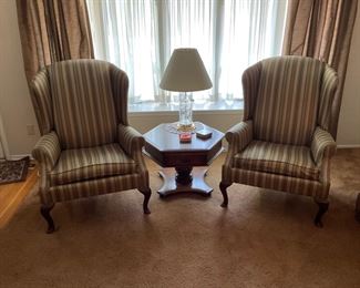 NICE PAIR OF SIDE CHAIRS 