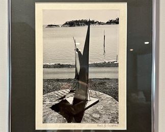 Black & White Photograph, Signed