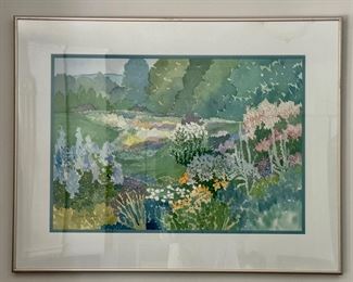 Watercolor, Signed Anne Kilhan