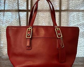 Coach (red) Bag