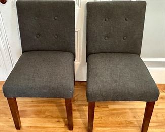 (2) Upholstered Chairs 