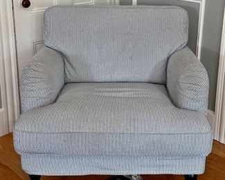 (2) Slipcovered Armchairs