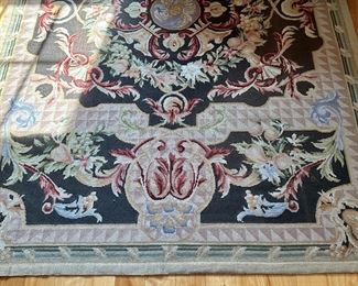 Needlepoint Rug - 3'9" x 5'9"