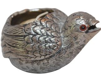 Metal Bird Votive Holder Marked Gucci Italy