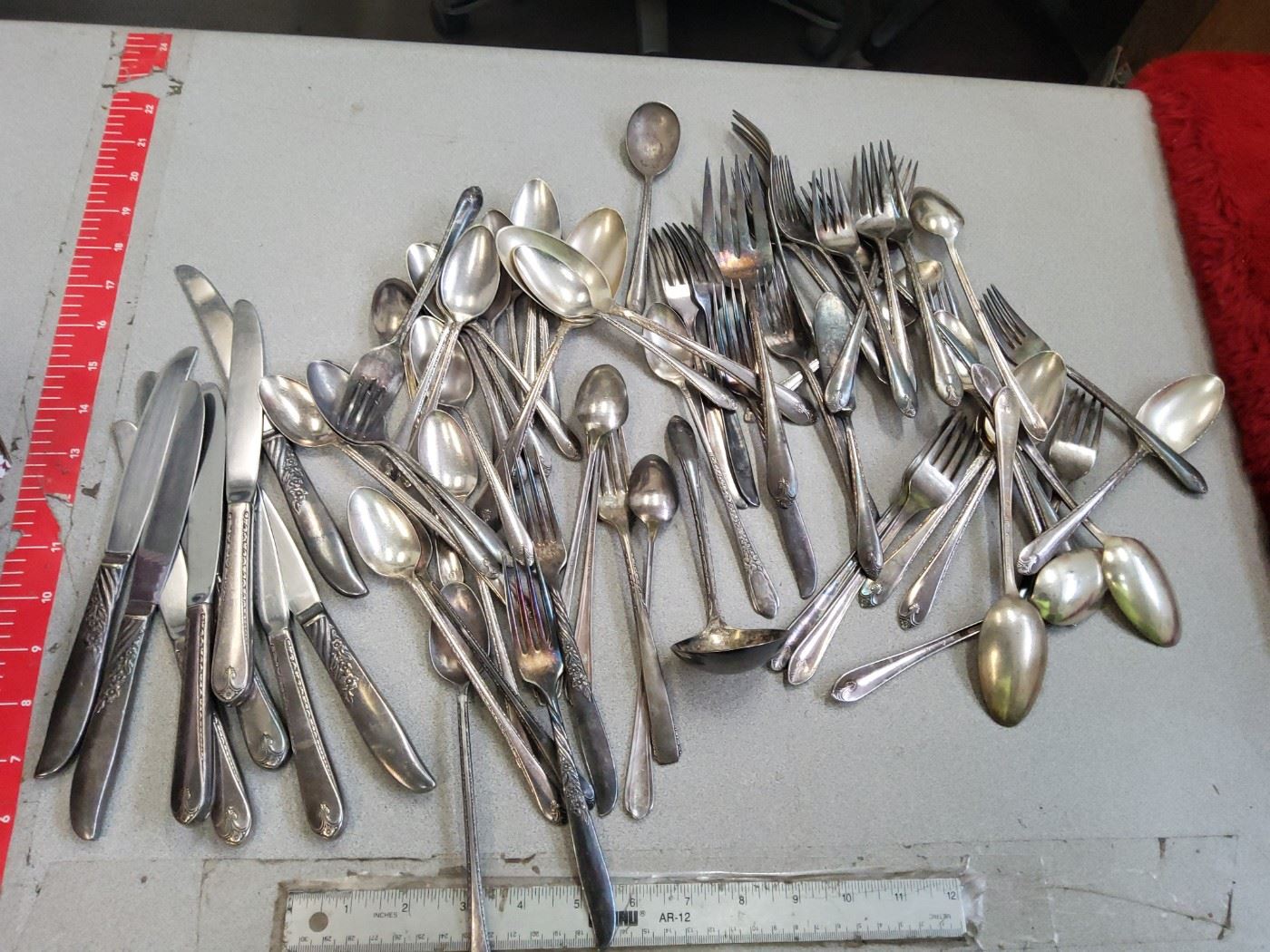 VINTAGE SILVERWARE, COLEMAN STOVE STAND,... starts on 7/12/2023