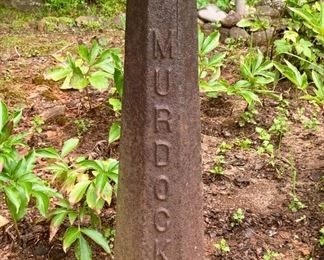 Antique Murdock cast iron water fountain