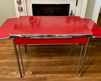 Mid-Century Howell chrome table and chairs