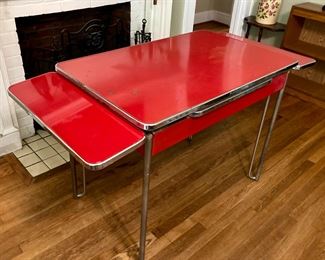 Mid-Century Howell chrome table and chairs
