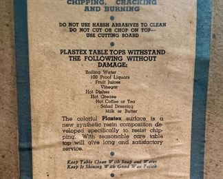 Mid-Century Howell chrome table and chairs