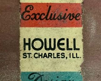 Mid-Century Howell chrome table and chairs