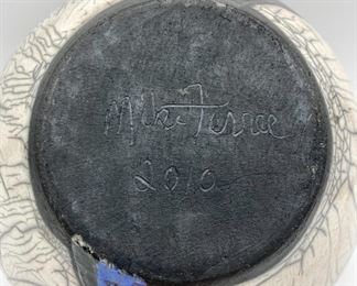 Mike Ferree large vase with lid