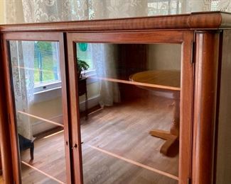 Antique display cabinet