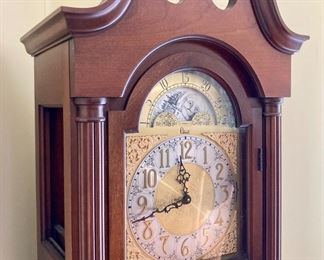 Colonial grandfather clock