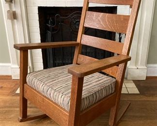 Oak Shaker rocking chair
