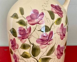 Alpine Pottery painted jug