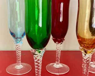 Vintage Crystalex Bohemia crystal (set of 5)