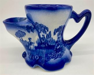 Vintage blue and white Romantic Flo Blue, Staffordshire, England