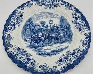 Johnson Brothers (Hanley) Ltd Stoke-On-Trent Coaching Scenes, England