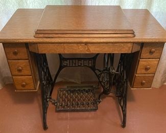Antique Singer sewing machine