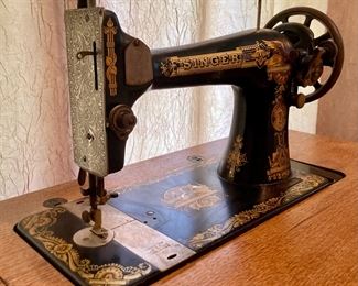 Antique Singer sewing machine