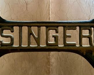 Antique Singer sewing machine
