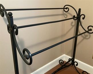 Wrought Iron quilt rack