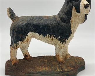 Vintage cast iron Setter (pointer) door stop