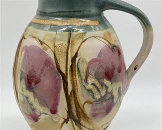 Mike Ferree 2001 floral pitcher