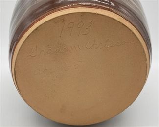 Graham Chriscoe 1993  lidded jar