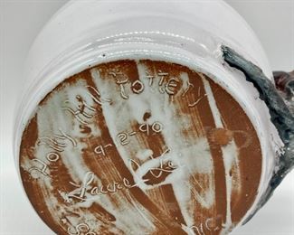 1990 Holly Hill Pottery Laurel Lei planter