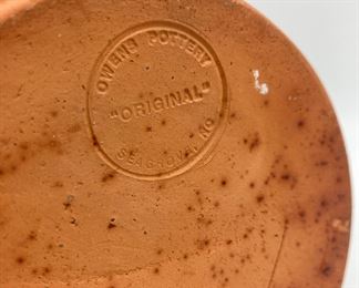 Owens Pottery "Original" Seagrove NC