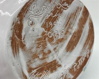 1990 Holly Hill Pottery Laurel Lei original