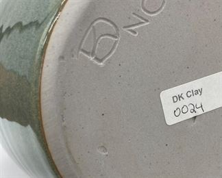 DK Clay (NC) lidded pottery jar