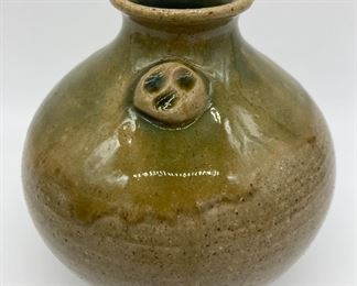 2003 Jugtown Ware pottery vase