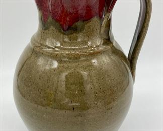 Signed 2005 Jugtown Ware pitcher