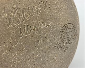 Signed 2005 Jugtown Ware pitcher