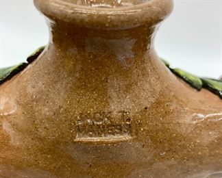 Jack T. Maness pottery water hoop