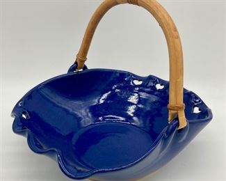 1992 Graham Chriscoe bamboo handled basket