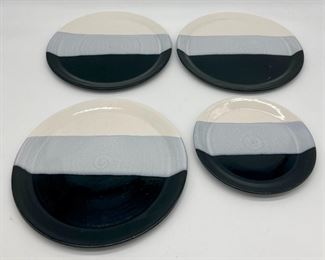 1999 Down Home Pottery plates