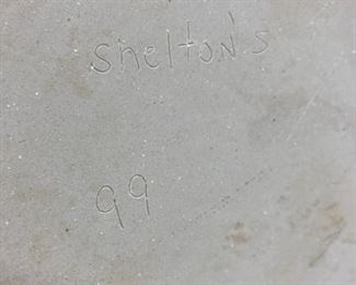 1999 Shelton's Pottery casserole dish