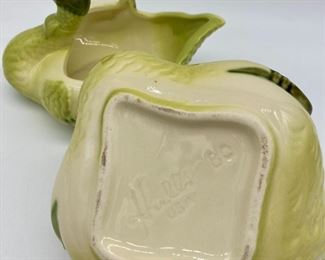 Vintage Hull #80 swan planters