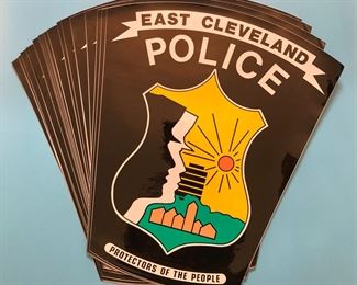 Vintage auto stickers and decals