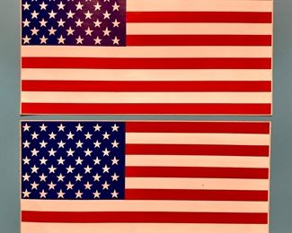 Vintage auto stickers and decals