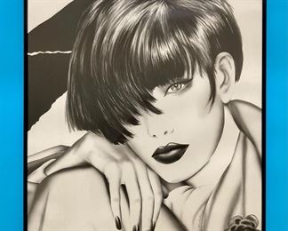 Framed AF Giroud salon art