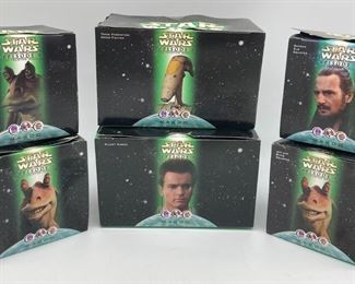 Star Wars Episode One figurines in box